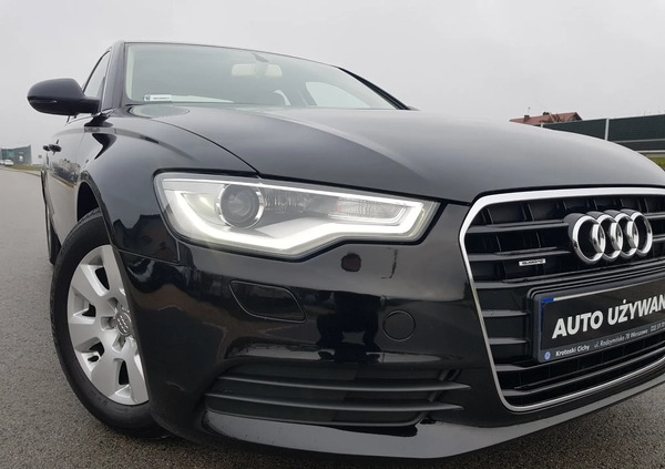 Audi A6 cena 73000 przebieg: 122000, rok produkcji 2013 z Borne Sulinowo małe 781